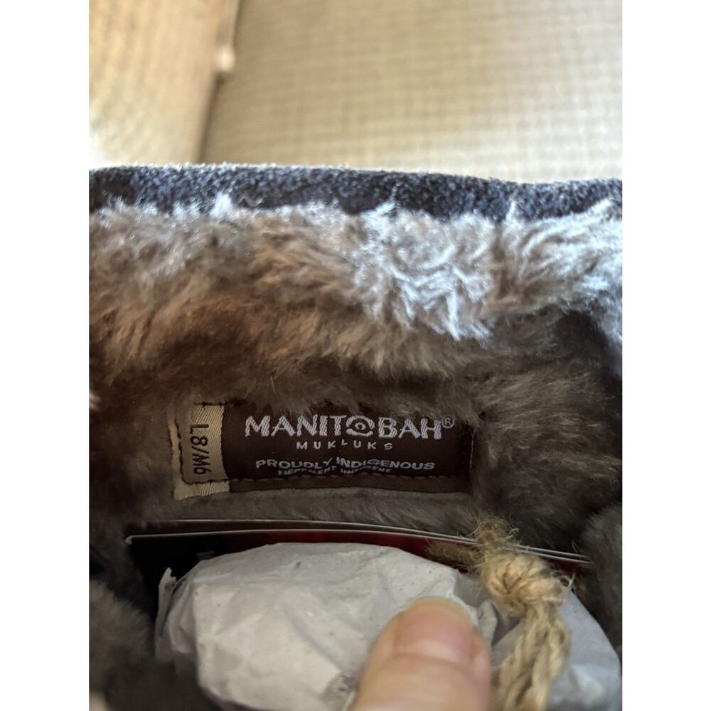MUK LUKS Winter Boots Cozy Faux Fur | Water Resistant Women's Size 8- NWT - Picture 6 of 10